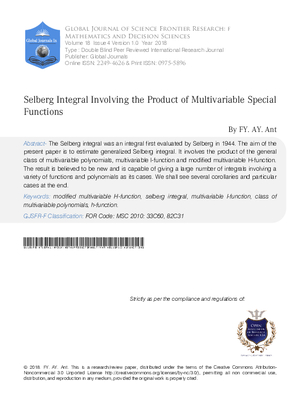 Selberg Integral Involving the Product of Multivariable Special Functions