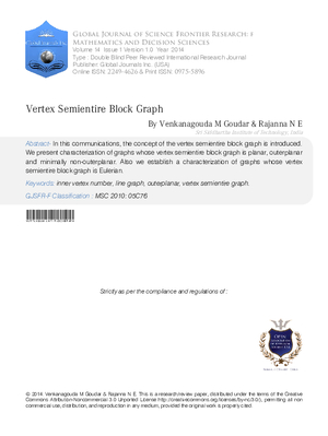 Vertex Semientire Block Graph