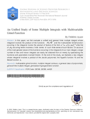 An Unified Study of Some Multiple Integrals with Multivariable Gimel-Function