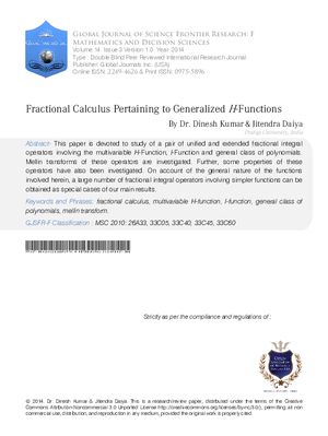 Fractional Calculus Pertaining to Generalized H -Functions
