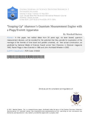 Souping-Up Aharonov's Quantum Measurement Engine with a Plaga/Everett Apparatus