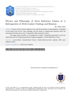 Physics and Philosophy of Wave Reference Framesin a Retrospective of 20-th Century Findings and Illusions
