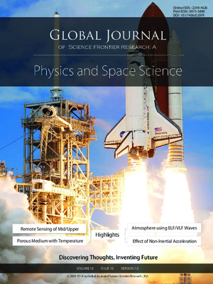 GJSFR-A Physics: Volume 18 Issue A10