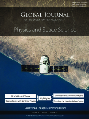 GJSFR-A Physics: Volume 20 Issue A5