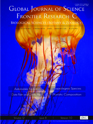 GJSFR-C Biology: Volume 12 Issue C8
