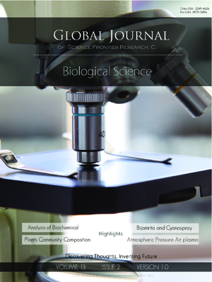GJSFR-C Biology: Volume 13 Issue C2
