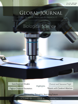 GJSFR-C Biology: Volume 13 Issue C4
