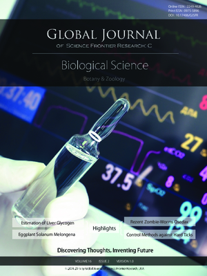 GJSFR-C Biology: Volume 16 Issue C2
