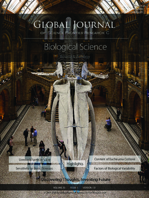 GJSFR-C Biology: Volume 20 Issue C1