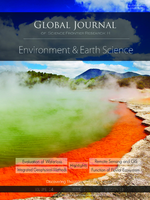 GJSFR-H Environment: Volume 14 Issue H1