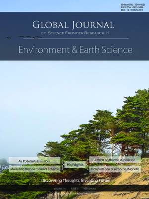 GJSFR-H Environment: Volume 16 Issue H3