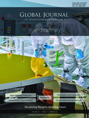 GJSFR-I Interdisciplinary: Volume 16 Issue I1