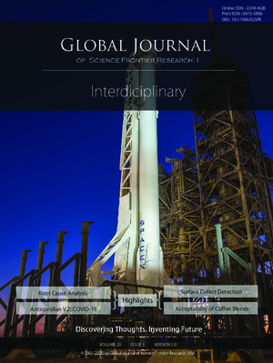 GJSFR-I Interdisciplinary: Volume 20 Issue I3