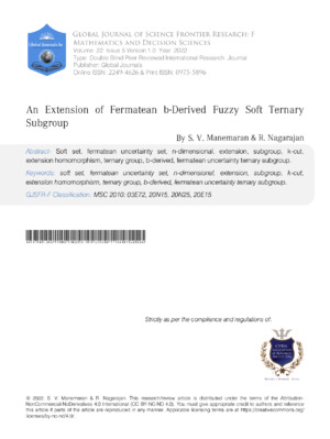 An Extension of Fermatean b-Derived Fuzzy Soft Ternary Subgroup