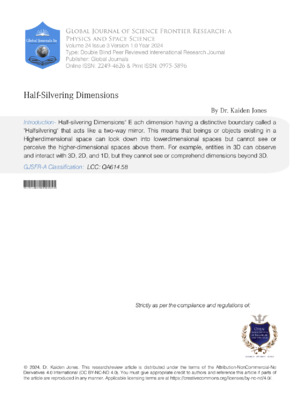 Half-Silvering Dimensions