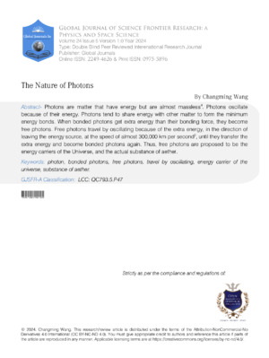 The Nature of Photons
