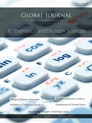 GJSFR, Volume 13, Issue 12 (F3), Year 2013