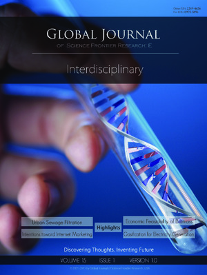 GJSFR-E Marine: Volume 15 Issue E1