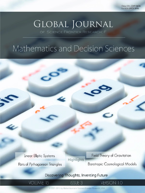 GJSFR-F Mathematics: Volume 15 Issue F3