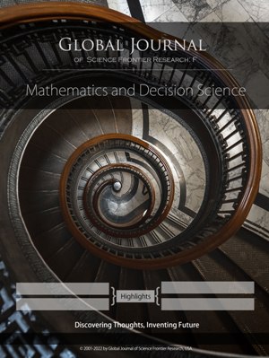           View Vol. 20 No. F6 (2020): GJSFR-F Mathematics: Volume 20 Issue F6
        
