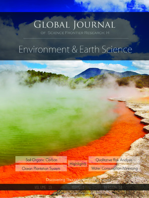 GJSFR, Volume 13, Issue 21 (H1), Year 2013