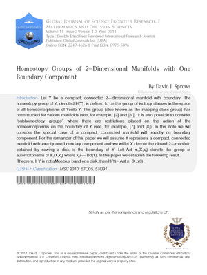 Homeotopy Groups of 2aDimensional Manifolds with One Boundary Component